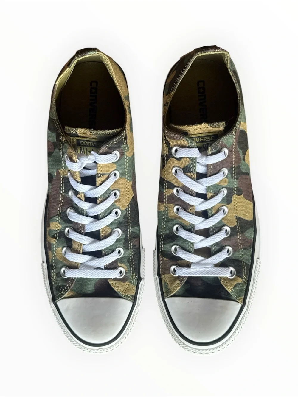 Converse Chuck Taylor All Star Ox Camo Olive Branch Low Top 148922F Men’s 11
